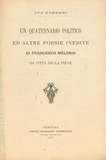 Un quaternario politico ed altre poesie inedite di Francesco Melosio da Città della Pieve