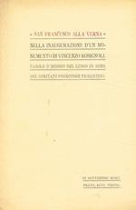 San Francesco alla Verna nella inaugurazione d'un monumento di Vincenzo Rosignoli. Parole d'Isidoro del Lungo in nome del comitato promotore Fiorentino