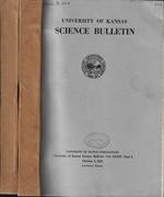 University of Kansas science bulletin Vol. XXXIV part I, II
