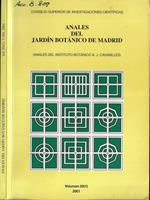 Anales del jardin botanico de Madrid Volumen 59 n. 1 2001