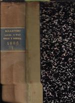 Bollettino di legislazione e statistica doganale e commerciale anno III primo semestre 1886