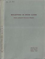 Bollettino di studi latini anno 1982 Ff. I, II