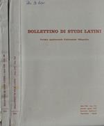 Bollettino di studi latini anno 1978 Ff. I, II, III