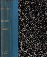 Bulletin of the Geological Survey N. 54, 55, 56, 57, 58