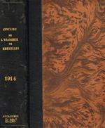 Annuaire de l'academie royale des sciences, des lettres et des beaux-arts de belgique. 1914, quatre-vingtieme annee