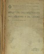 Bollettino dell'ispettorato dell'industria e del lavoro. Vol.V, 1914