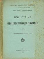 Bollettino di legislazione doganale e commerciale anno XLII, novembre-dicembre 1925