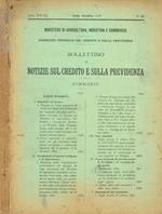 Bollettino di notizie sul credito e sulla previdenza. Anno XXVIII, fasc.n.12, dicembre 1910