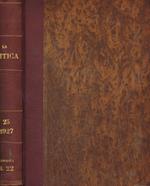 La critica. Rivista di letteratura, storia e filosofia. Volume XXV, terza serie, 1927