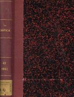 La critica. Rivista di letteratura, storia e filosofia. Volume XLII, quarta serie, 1944