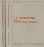 La rassegna della letteratura italiana. Anno 107, serie IX, 2003. 2voll.