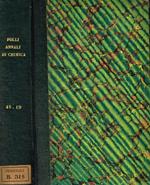 Annali di chimica applicata alla medicina. Vol.XVIII, XIX della serie 3, anno 1854