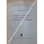 Legge italiana sul divorzio e diritto straniero