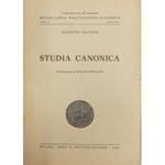 Studia canonica. Presentazione di Rinaldo Bertolino