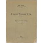 Il nuovo Processo Civile. Discorso pronunziato nel Senato del Regno il 10 maggio 1940