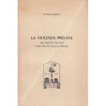 La violenza privata nel diritto vigente e nel nuovo codice penale