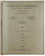 DOMENICO SCARLATTI. SONATE XXVII - XXX. Sonate per pianoforte trascritte e rivedute a cura di Giuseppe Ferranti. Raccolta Nazionale Delle Musiche Italiane, Quaderno N. 71