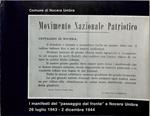 I manifesti del passaggio del fronte a Nocera Umbra, 26 luglio 1943 - 2 dicembre 1944
