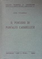 Il pensiero di Pantaleo Carabellese