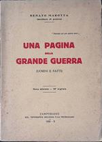 Una pagina della Grande Guerra. Uomini e fatti