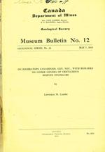 Canada department of mines. On eoceratops canadensis, gen.nov., with remarks on other genera of cretaceous horned dinosaurs Lawrence M.Lambe