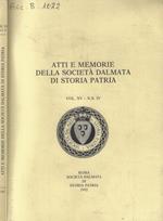 Atti e Memorie della Società Dalmata di Storia Patria Vol. XV