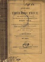 Annuaire de therapeutique de matiere medicale de pharmacie et de toxicologie pour 1870 A.Bouchardat