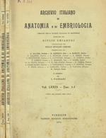 Archivio italiano di anatomia e di embriologia. Vol.LXXIX, 1974 I.Fazzari, diretto da