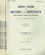 Archivio italiano di anatomia e di embriologia. Vol.LXXXVIII, 1983 Giulio Chiarugi, fondato da