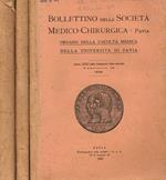 Bollettino della società medico-chirurgica Pavia. Organo della facoltà medica della R.università di Pavia. Anno LXXII, 1958