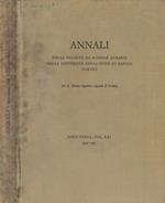 Annali della Facoltà di Scienze Agrarie della Università degli Studi di Napoli Portici vol. XXI 1954-1955