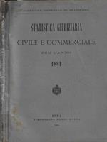 Statistica giudiziaria civile e commerciale per l'anno 1881