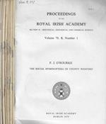 Proceedings of the Royal Irish Academy section B- Biological, Geological and Chemical Science Vol 79 dal n. 1 al n. 22