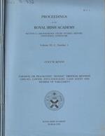 Proceedings of the Royal Irish Academy section C- Archaeology, Celtic Studies, History, Linguistics, Literature Vol 92 dal n. 1 al n. 4