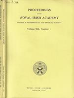 Proceedings of the Royal Irish Academy section A- Mathematical and Physical Sciences Vol 90 dal n. 1 al n. 2