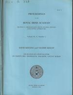 Proceedings of the Royal Irish Academy section C- Archaeology, Celtic Studies, History, Linguistics, Literature Vol 94 dal n. 1 al n. 4