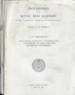 Proocedings of the Royal Irish Academy Section B- Biological, Geological and Chemical Science Vol. 81 dal n. 1 al n. 7