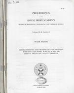 Proocedings of the Royal Irish Academy Section B- Biological, Geological and Chemical Science Vol. 90 dal n. 1 al n. 10