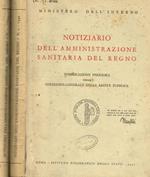 Notiziario dell'amministrazione sanitaria del regno. Anno V, fasc.1, 2, 1942