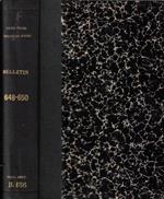 United States Geological Survey Bulletin 648, 649, 650