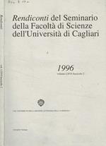 Rendiconti del seminario della facoltà di scienze dell'università di Cagliari 1996, vol.LXVI, fasc.2