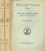 Three restoration divines. Barrow, South, Tillotson. Selected sermons II. 2voll Irene Simon