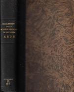 Bullettino delle Scienze Mediche pubblicato per cura della Società Medico-Chirurgica e della Scuola Medica di Bologna Anno 1898