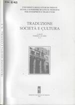 Tradizione, società e cultura n. 9 Anno 1999 Federica Scarpa, a cura di