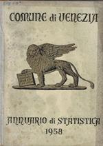 Comune di Venezia annuario di statistica 1958