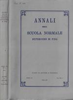 Annali della scuola normale superiore di Pisa serie III Vol. XIX N. 1