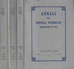 Annali della scuola normale superiore di Pisa serie III Vol. XXIII N. 1, 2, 3-4