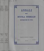 Annali della scuola normale superiore di Pisa serie III Vol. XXI N. 2, 3-4