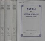 Annali della scuola normale superiore di Pisa serie III Vol. XVIII N. 1, 2, 4