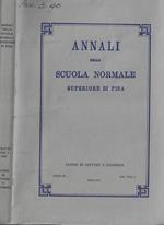 Annali della scuola normale superiore di Pisa serie III Vol. XXII N. 2